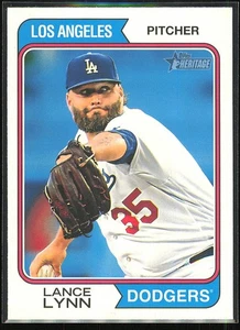 Lance Lynn 2023 Topps Heritage #658 Los Angeles Dodgers - Picture 1 of 2