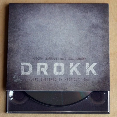 Drokk: Music inspired by Mega-City One—Geoff Barrow & Ben Salisbury (CD, Invada) - Image 1 of 4
