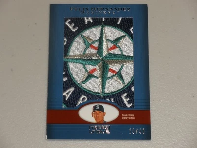 Felix Hernandez 2009 Topps Exclusivo Logotipo MARINERS PATCH #/40 SP Jersey Relíquia RARO - Imagem 1 de 2