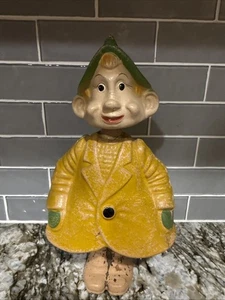 VINTAGE 1940er DENNY DIMWIT PAPPMACHE WACKELKOPF NICKEN FIGUR SPIELZEUG * SELTEN RARITÄT - Bild 1 von 19
