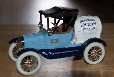 1991 ERTL Die-cast Ford Oregon Beaver Jim Beam 1918 Barrel Coin Bank S.C. 20th  - Image 1 of 4