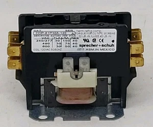 Calefacción Refrigeración 30A Contactor 120V Bobina CDP-A1P30A-120 Altavoz Shuh 240 277 480 - Imagen 1 de 9