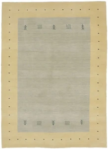 Hand-Loomed Beige Tribal Lori Gabbeh Oriental Rug Kids Room Carpet 4'8X6'6 ft - Picture 1 of 16