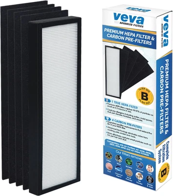 Filtro HEPA B, compatible con Germ Guardian AC4825, AC4900CA, AC4850PT, AC4820 Foto 1 de 4