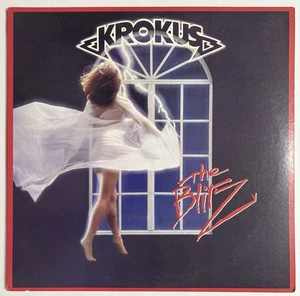 Krokus - The Blitz - 1984 AL 8-8243 Vinyl LP w/ Inner Sleeve Ultrasonic Cleaned - Imagen 1 de 6