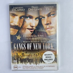 Gangs Of New York (DVD, 2002) Region 4 Leonardo DiCaprio Free Next day Postage - Picture 1 of 3