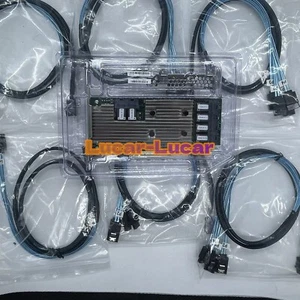NEW LSI Logic Controller Card IT Mode 9305-24i 24-Port SAS 12Gb/s 6* 8643 SATA - Bild 1 von 6