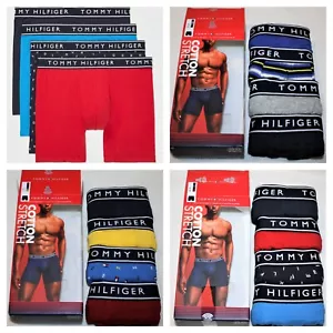 4 slip boxer Tommy Hilfiger COTONE ELASTICIZZATO CONFEZIONE intimo 49,50€ OFFERTA!!!! - Foto 1 di 32