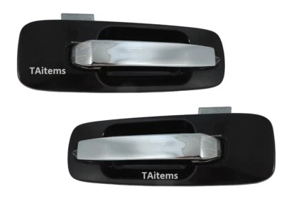 PAAR / SET TÜRGRIFFE HINTEN HECK AUSSEN FÜR NISSAN X-TRAIL 2001-2005 - Bild 1 von 4