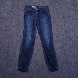 AG Adriano Goldschmied Jeans Womens 24R Blue The Prima Mid Cigarette Denim - Picture 1 of 11