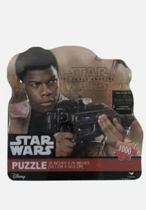 Disney Star Wars The Force Awaken FINN 1000 Pc Puzzle 18x24 Collectible Tin New - Picture 1 of 4