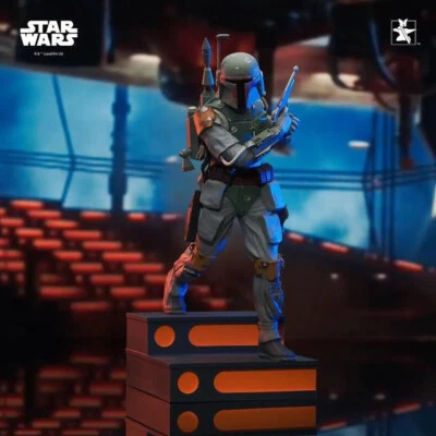 GENTLE GIGANTE STAR WARS PREMIER COLLECTION BOBA FETT ESTATUA 1:7 SDCC 2022 NUEVO *EE. UU. Foto 1 de 4