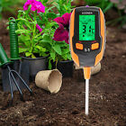 4-In-1 Digital Plant Temperature Multifunctional Soil Moisture Meter for Field