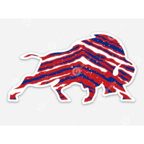 Buffalo Bills MAFIA MAGNET - NFL Fans of Buffalo Bills roaming Buffalo zebra Cover