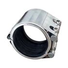Stainless Steel Hose Pipe Adapter Sliver Pipe Clamp Quick Connect  Under-Sink