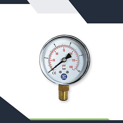 Inlet/Outlet Pressure Gauge For Water Filter Housings • 11.99£