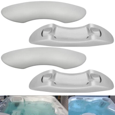 4-Pack 77444 Grey Hot Tub Spas Pillow For Hot Springs Hot Spot Watkins 2015 + - Image 1 of 4