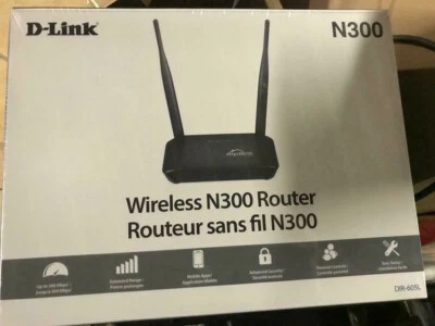 D-Link Wireless N 300 Mbps Home Cloud App-Enabled Broadband Router (DIR-605L),Bl - Image 1 of 2