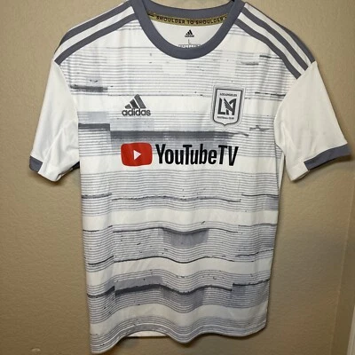 Adidas Youth LAFC Los Angeles Football Club Away Soccer Jersey Youth Sz: Large - Image 1 of 4