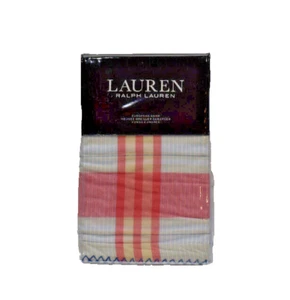 Lauren Ralph Lauren Karina Madras European Sham Blue Multi New! NWT - Picture 1 of 7