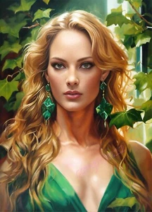 Poison Ivy 11x17" Fine Art Prints - only six signed and numbered prints made - Picture 1 of 2