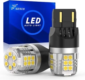 GZ5CG W21 / 5W Bombillas LED 12V T20 1500LM 6500K Blanco Frío Paquete de 2 - Imagen 1 de 6