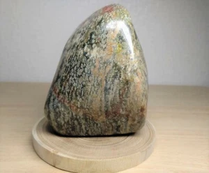 Japan antique Tsugaru Kamon Kikkaseki Bonsai Stone flower - Picture 1 of 10