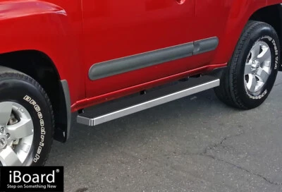 Полированные силовые пороги из нержавеющей стали APS подходят для Nissan Xterra 2015-2015 годов выпуска - Изображение 1 из 4