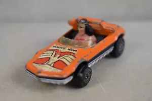 Vintage 1979 Corgi Wonder Woman Die Cast Car DC Comics Inc GT Britain Orange - Picture 1 of 6