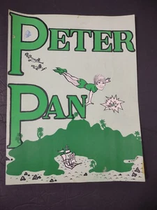 De Colección Sandy Duncan Autografiado "Peter Pan" John Kenley Programa de Teatro B9 - Imagen 1 de 10