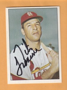 Tito Francona St. Louis Cardinals AUTO Signed 1978 TCMA New Brighton PA 1L