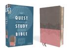 Christianity To Niv, Quest Study Bible, Leathersoft, Gray/Pink,  (De Piel Falsa)