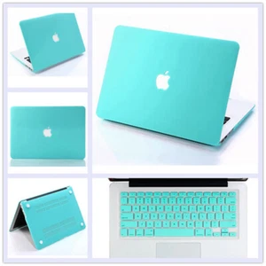 Turquoise Matte HardCase Protective Shell for MacBook Pro Air 11 12 13 14 15 16 - Imagen 1 de 12
