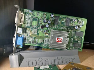 Vintage - SAPPHIRE ATI RADEON 9000 128mb - BUDGET RETRO GAMING CARD - works !!! - Picture 1 of 17
