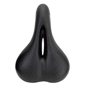 Acentia Urbani Aura Gel Cutout Unisex Bike Saddle Black 270x200mm - Bild 1 von 4