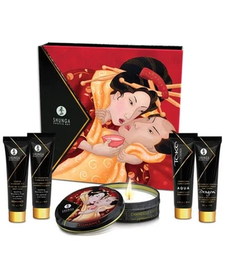 Shunga Geisha's Secret Juego de Regalo de Lujo - Vino Fresa Espumoso Foto 1 de 2