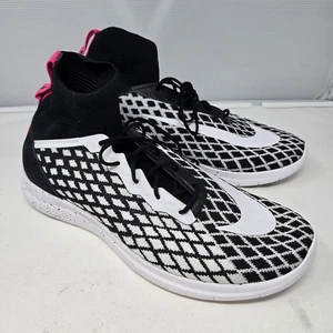 Nike Free Hypervenom 3 FC Flyknit Men's Size 13 Shoes Soccer 898029-001 Black - Picture 1 of 8