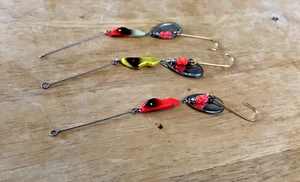 THREE (3) Erie Dearie Weight Forward Spinners- 1/2 ounce and Assorted Colors - Picture 1 of 3