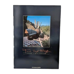 Frank Lloyd Wright Photo Poster Photo Schumacher Southwestern 28.5"x20.75" - Picture 1 of 24