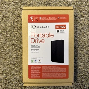 Seagate STGX4000400 4TB Portable External Hard Drive NEW - Picture 1 of 2