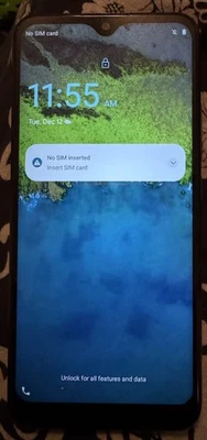 Smartphone Nokia C110 N156DL 32GB Negro (Tracfone) Envío Rápido Bueno Usado ROTO Foto 1 de 2