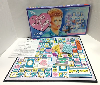 VINTAGE The I Love Lucy Board Game COMPLETE Talicor 1997 TV Show Lucille Ball - Image 1 of 4