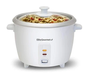 ERC-003 Electric Rice Cooker with Automatic Keep Warm Makes Soups, Stews, Gra... - Picture 1 of 7