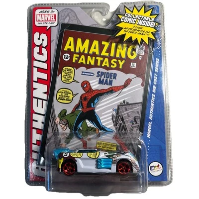 Cómic Marvel Amazing Spiderman Fantasy Die Cast Car 1:64 Auténtico - Nuevo Foto 1 de 4
