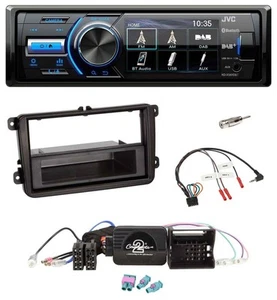 JVC Bluetooth Lenkrad USB DAB Autoradio für VW Amarok Beetle EOS Caddy Golf V/VI - Bild 1 von 11