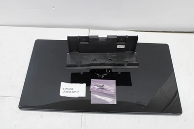SOPORTE BASE PEDESTAL NEGRO 46" SAMSUNG LN46D630M3F USADO CON TORNILLOS Foto 1 de 2
