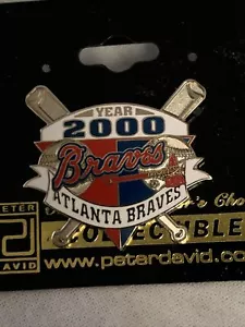 Atlanta Braves Year 2000 Pin Peter David - Picture 1 of 1