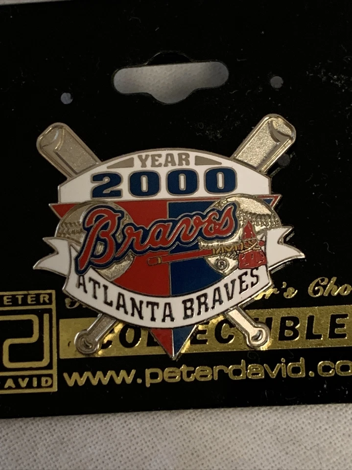 Atlanta Braves Year 2000 Pin Peter David - Image 1 of 1