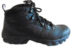 Columbia Men Newton Ridge Hiking Boot BlackLeather Waterproof Shoe BI3970 sz 11M