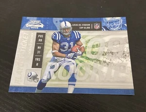 2009 Playoff Contenders Playoff Ticket /99 Donald Brown #113 Rookie RC Colts - Picture 1 of 2